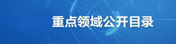 26項重點信息公開目錄